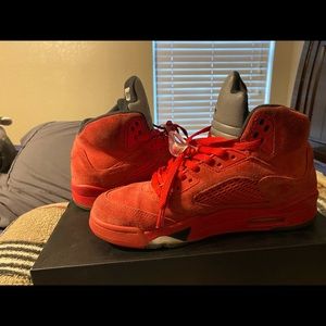 Jordan 5 “Red suede”